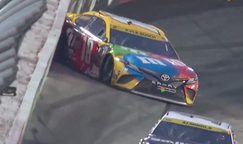 Kyle Busch's night ends early after contact with Austin Dillon